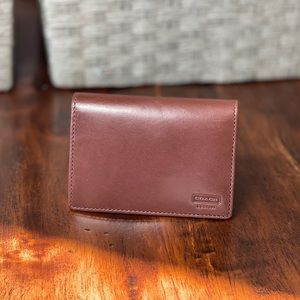 Authentic COACH Compact ID Wallet
